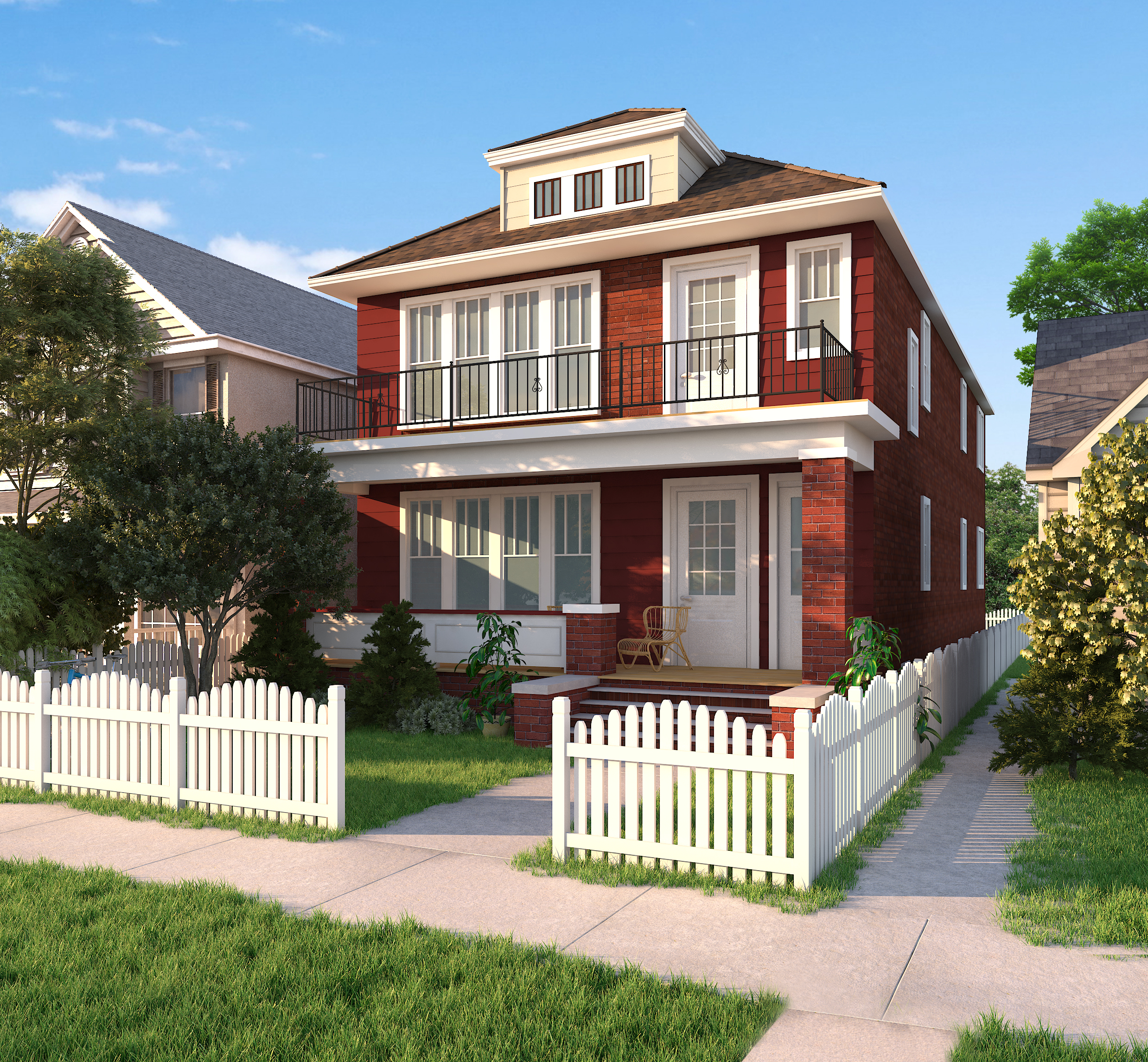 Detroit Duplex Development